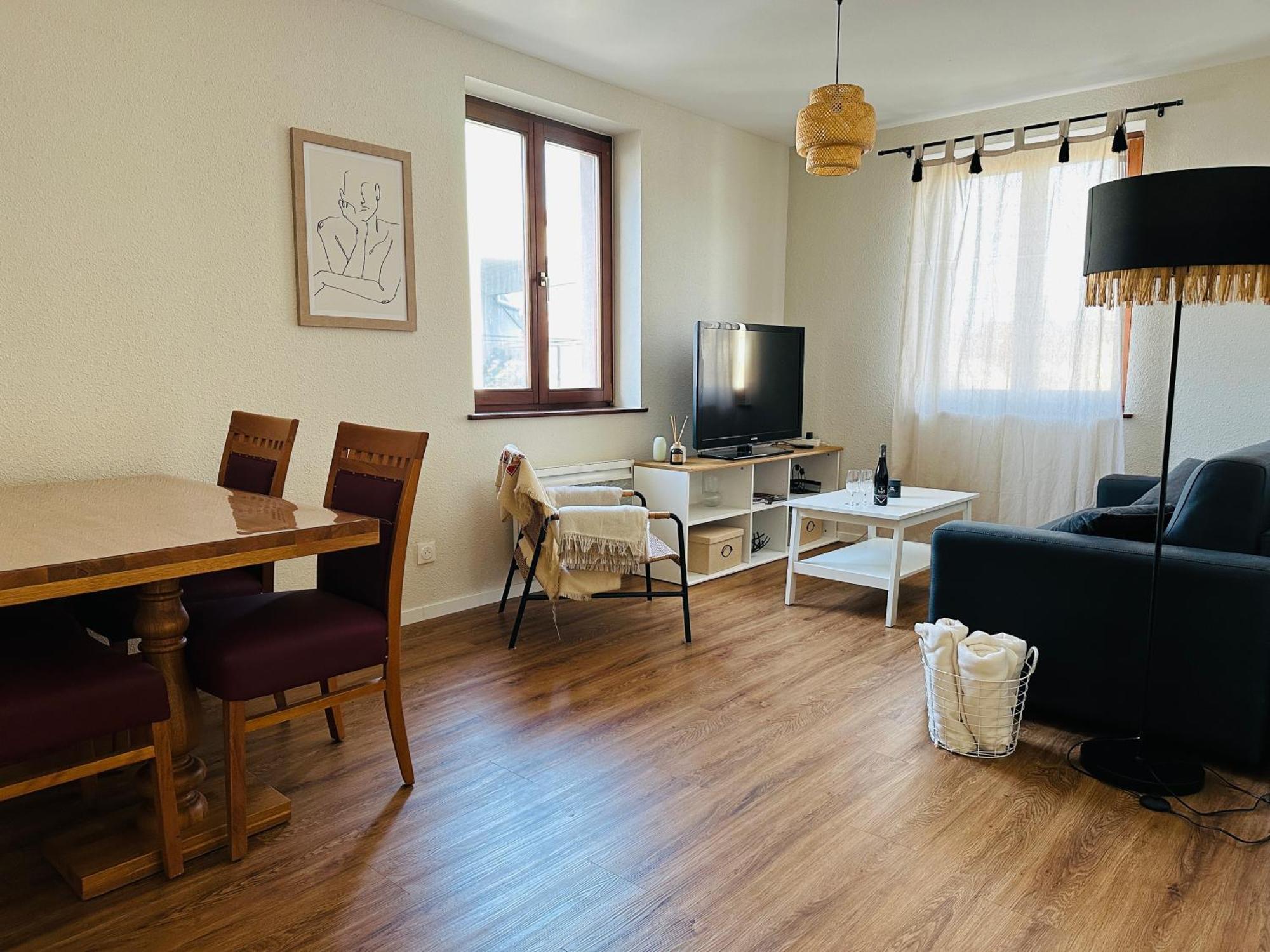 Charmant Appartement 2 Pieces Ostheim Luaran gambar